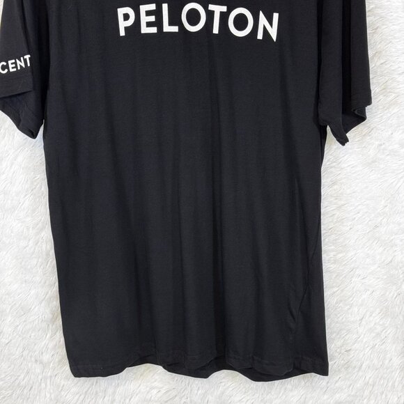 Peloton Reach 100 Short Sleeve Unisex Shirt Size L Black - Picture 4 of 7